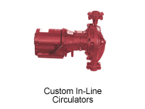 Armstrong Custome In-line Circulator pumps supplied by Butt's Pumps & Motors Ltd.